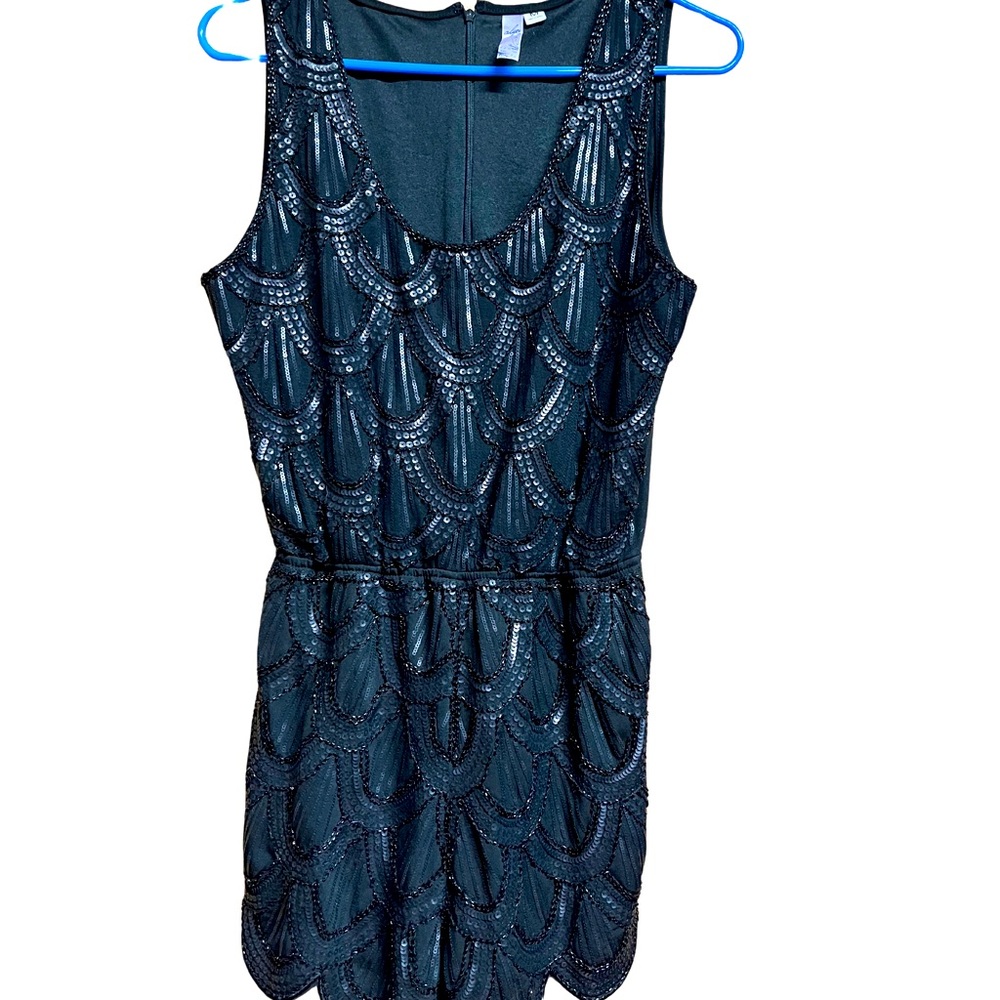 Alya Boutique Beaded Romper
